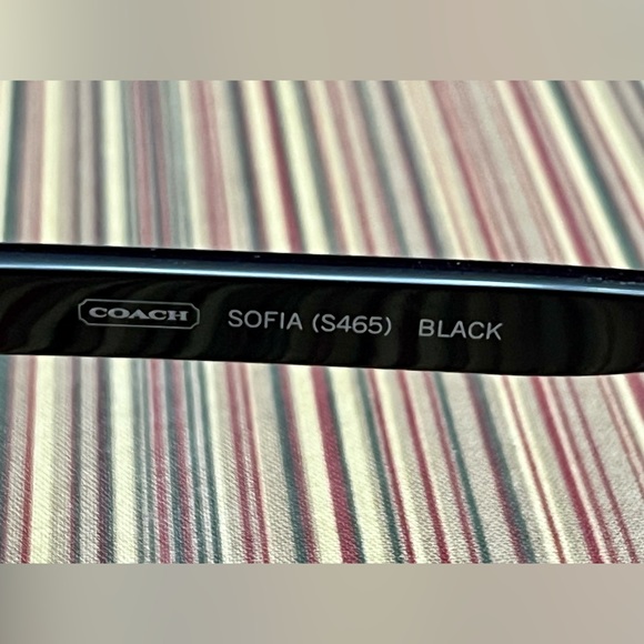 Coach Sofia Signature C Logo Black Sunglasses - Picture 4 of 9